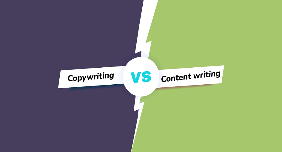 copywriting vs. content writing