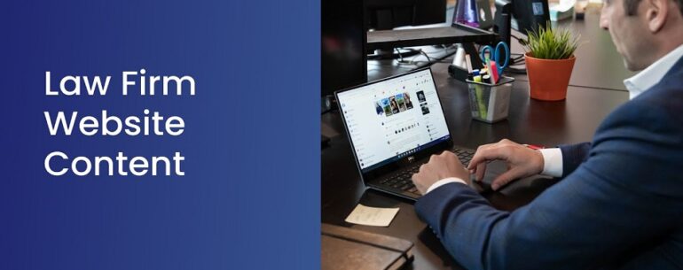 legal website content